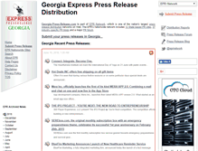 Tablet Screenshot of georgia-press-release.com